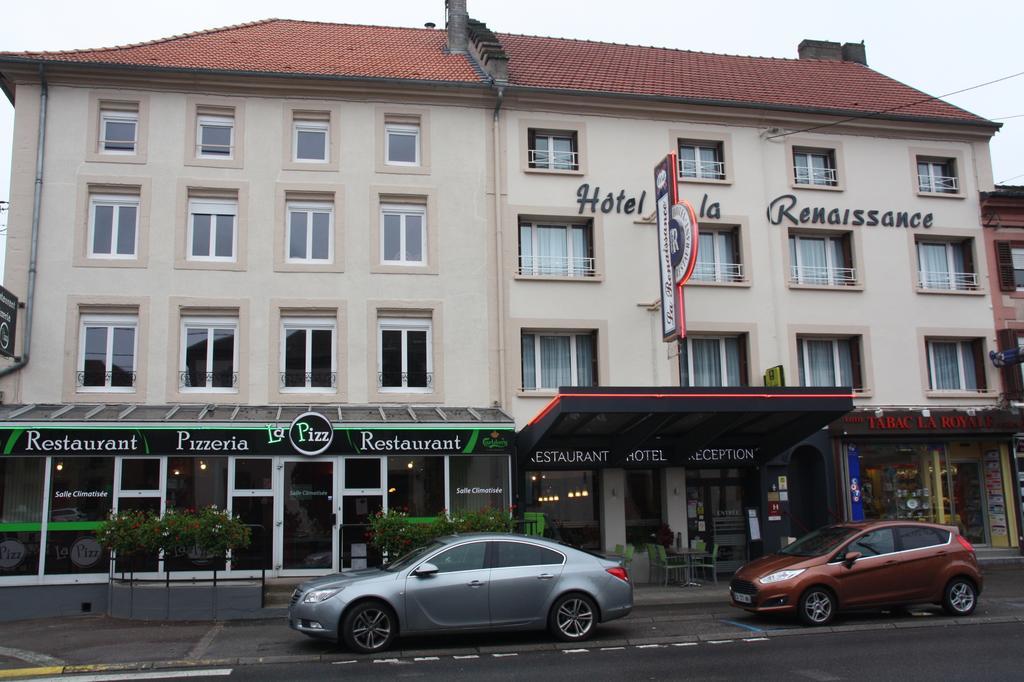 Logis Hotel- Restaurant La Renaissance Baccarat Eksteriør billede